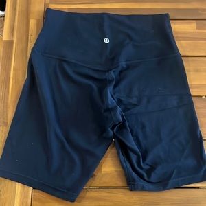 Lululemon workout shorts. Size 8